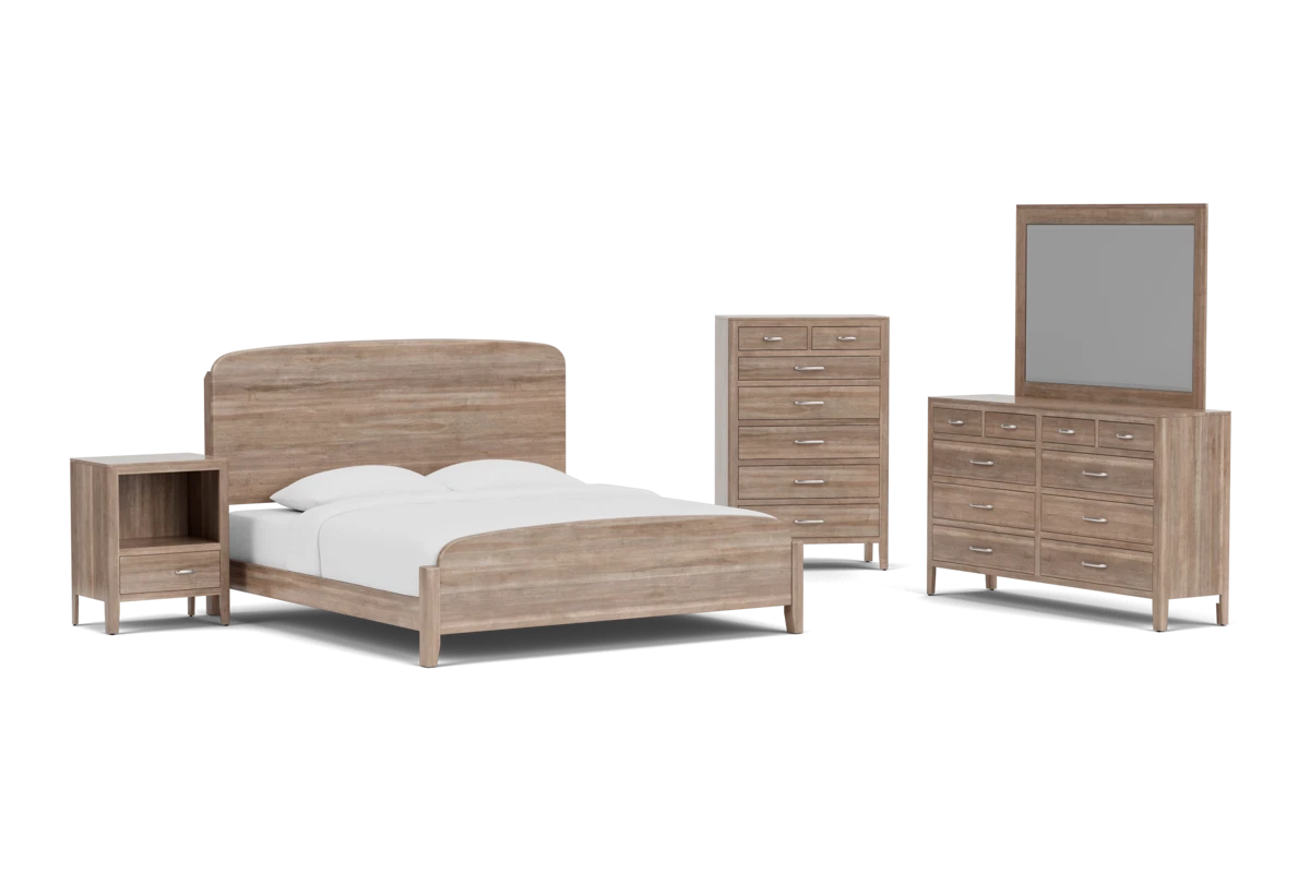 Brighton Maple Pebble Stone King 5-Piece Set placeholder